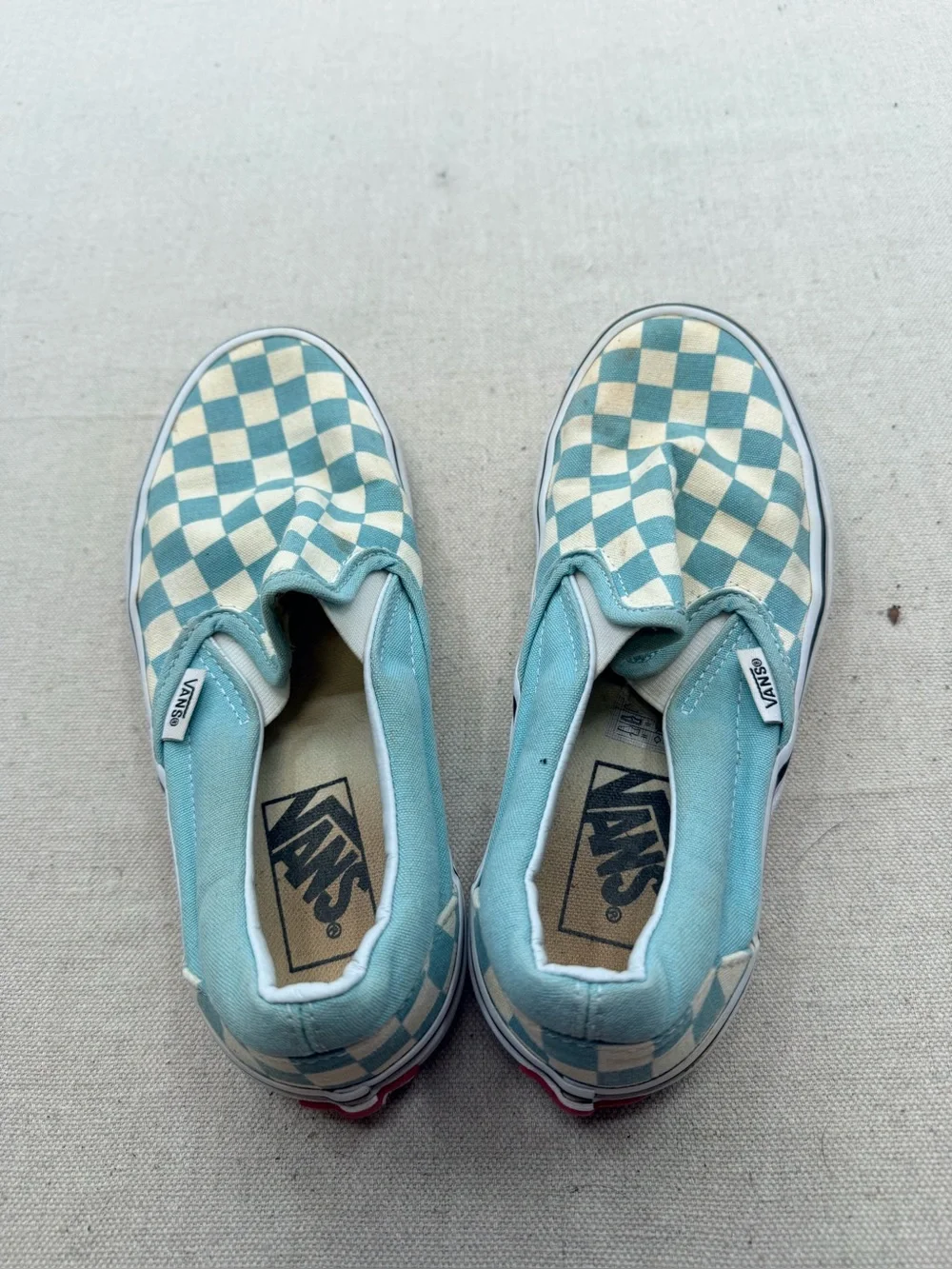 Vans Checkerboard Slip On Sneakers